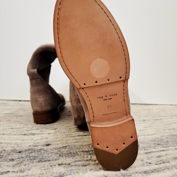Rag & Bone Holly Suede Riding Boots - NWOT - Picture 7 of 7